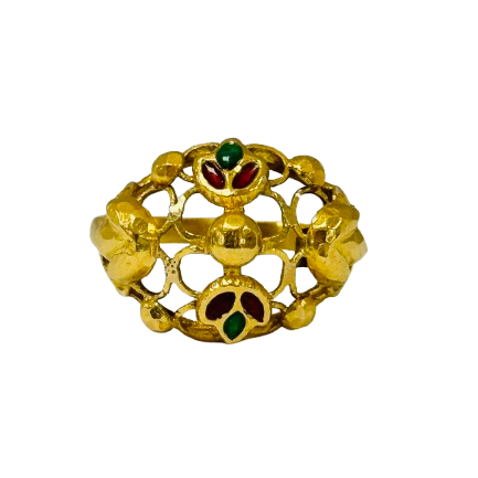 BaguesTank en Or Jaune 22k Taille-54