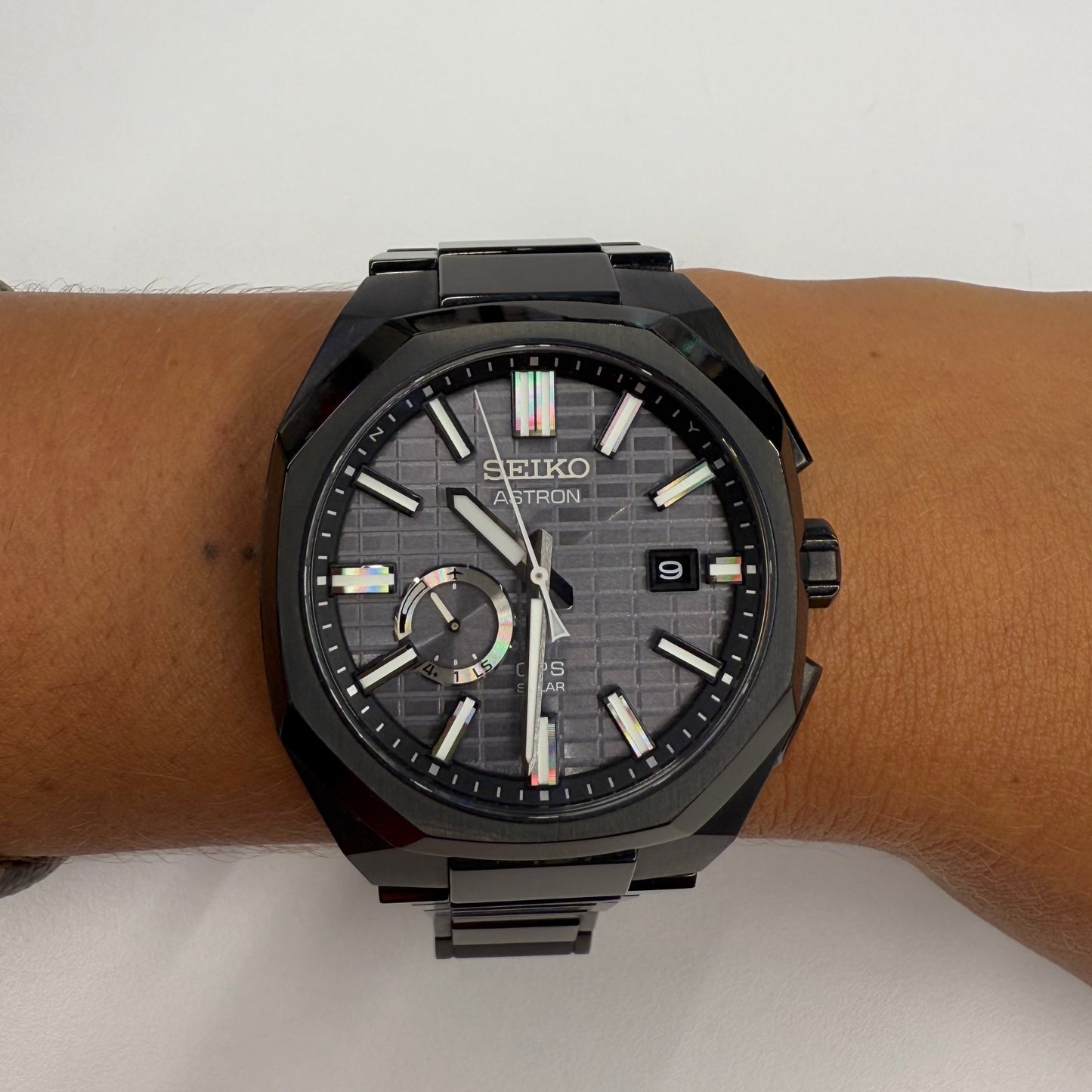 Montre Seiko Astron Solar GPS Titane Carboné