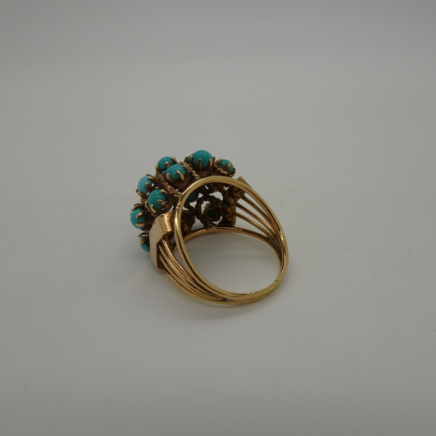 Bague en or jaune 18K Taille-55