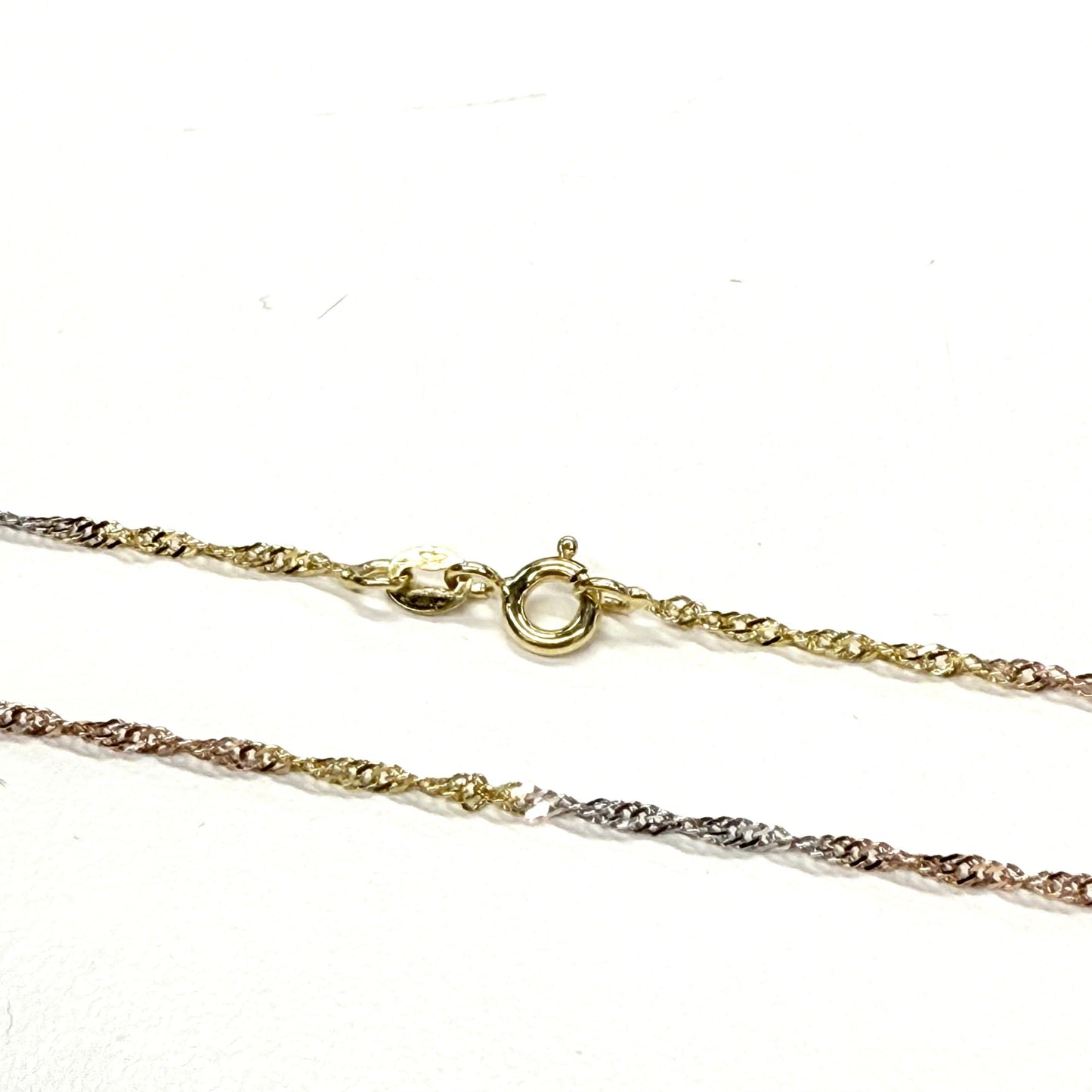 Collier Chaîne Torsadée Or 18k - 2.22 Grs