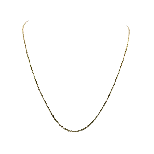 Collier Matinée en Or Jaune 18k - Chaîne Cheval - 5.71 Grs