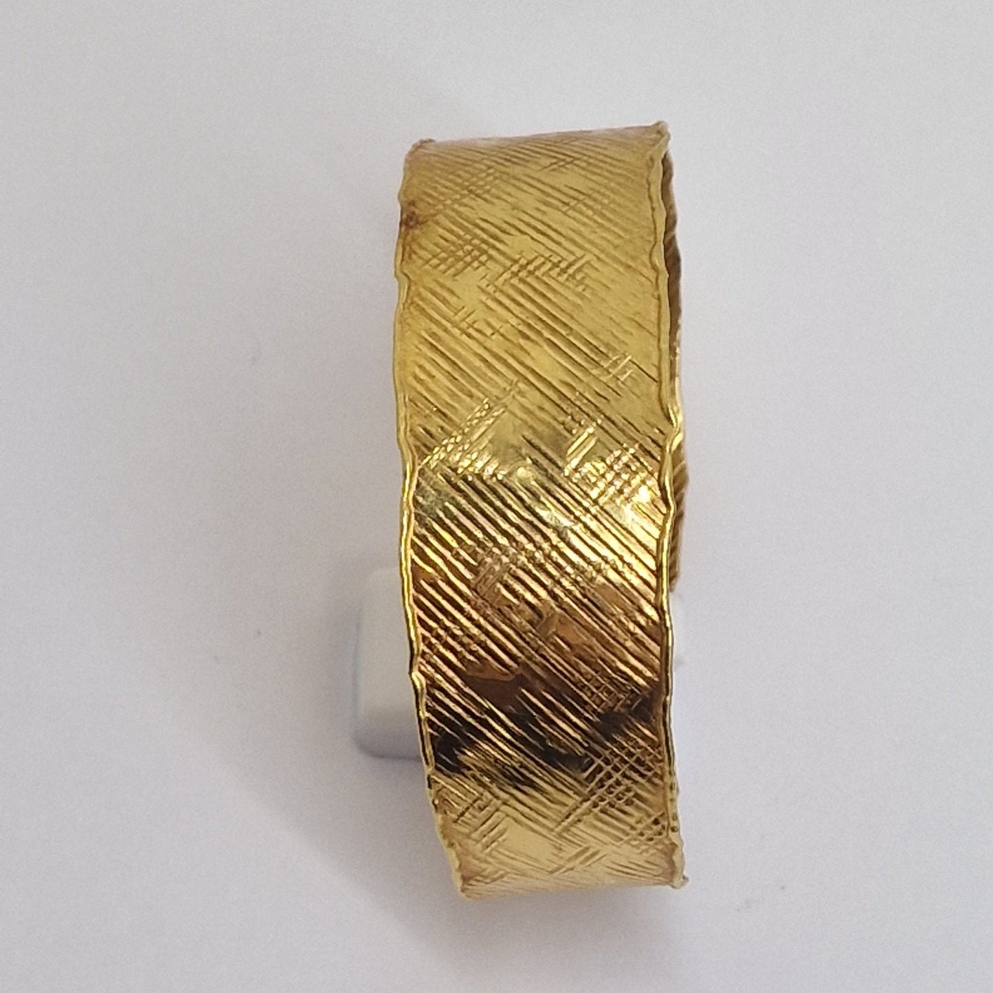 Bracelet Manchette en Or Jaune 18K 12.46 Grs