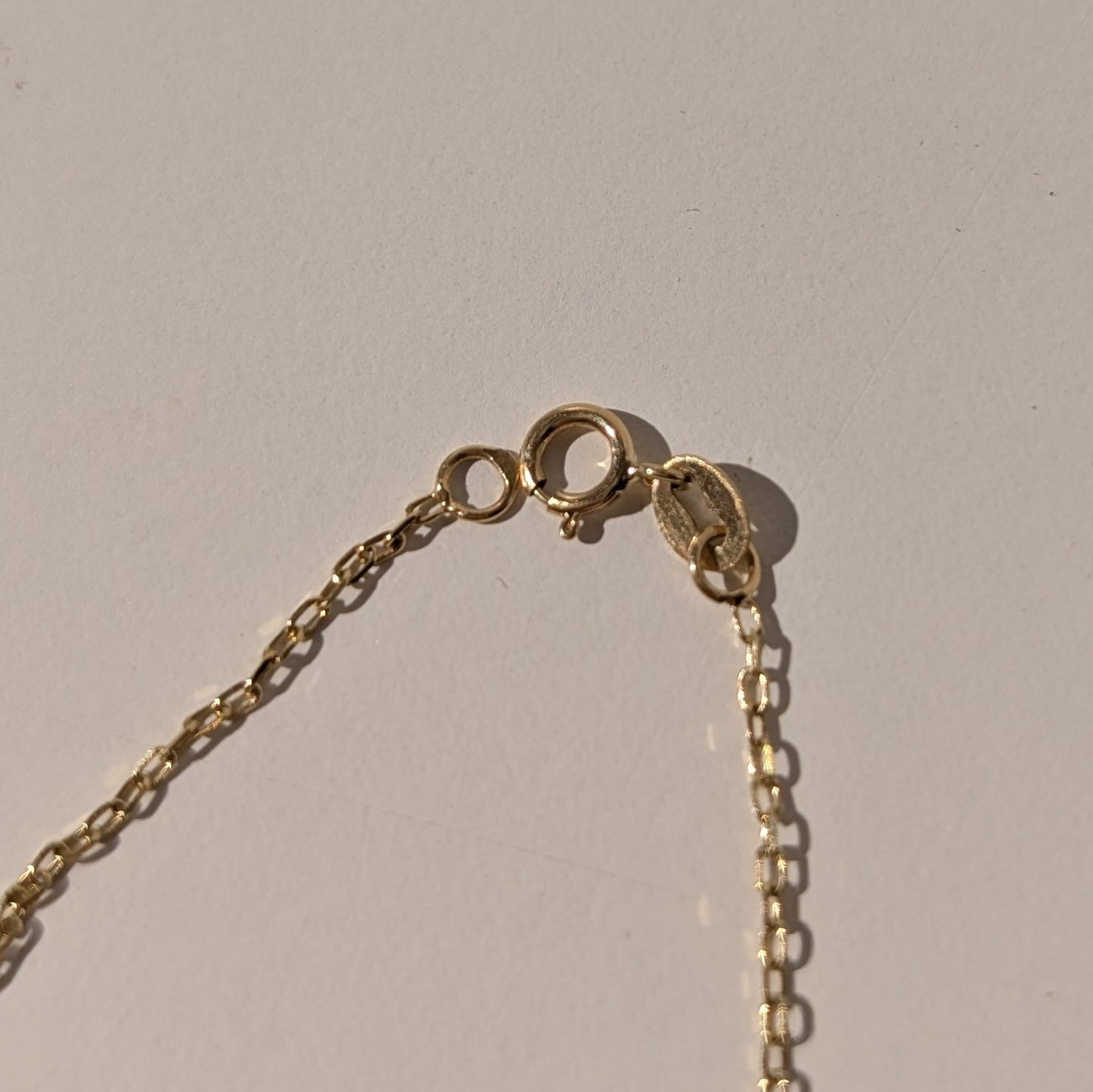 Collier Princesse Or Jaune 18k avec Topazes Bleues