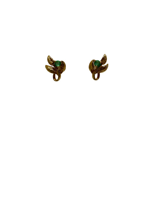 Boucles d'oreilles Or Jaunes 18K 0.96 Grs