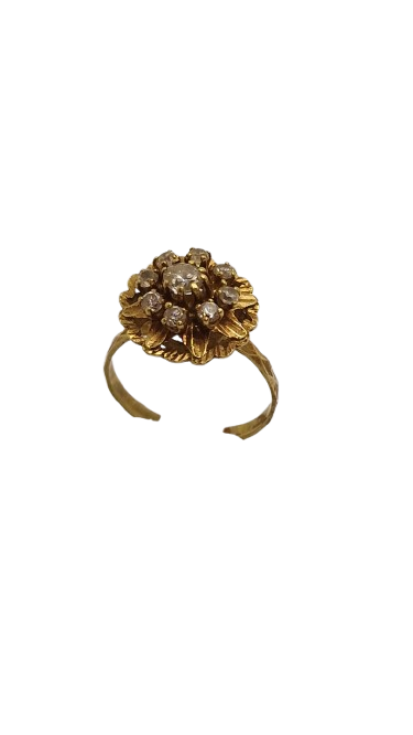 Bague Chou en Or Jaune 18K Taille-56