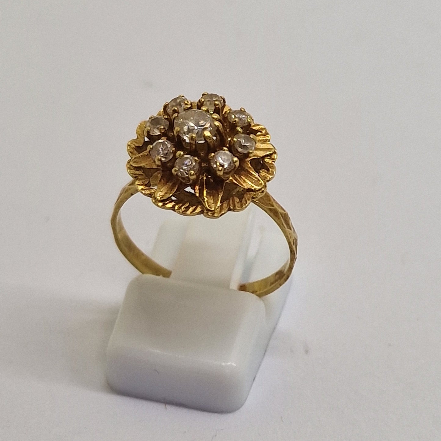Bague Chou en Or Jaune 18K Taille-56