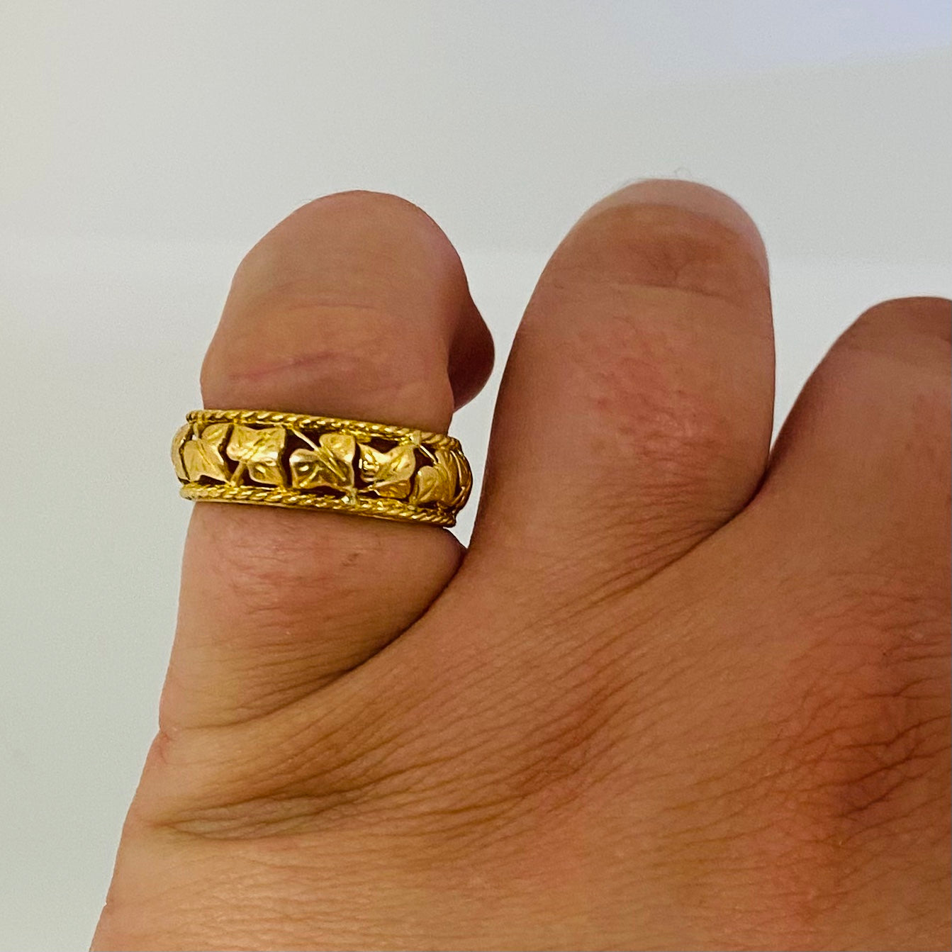 Bague Jonc Or Jaune 18 Carats - Taille 51