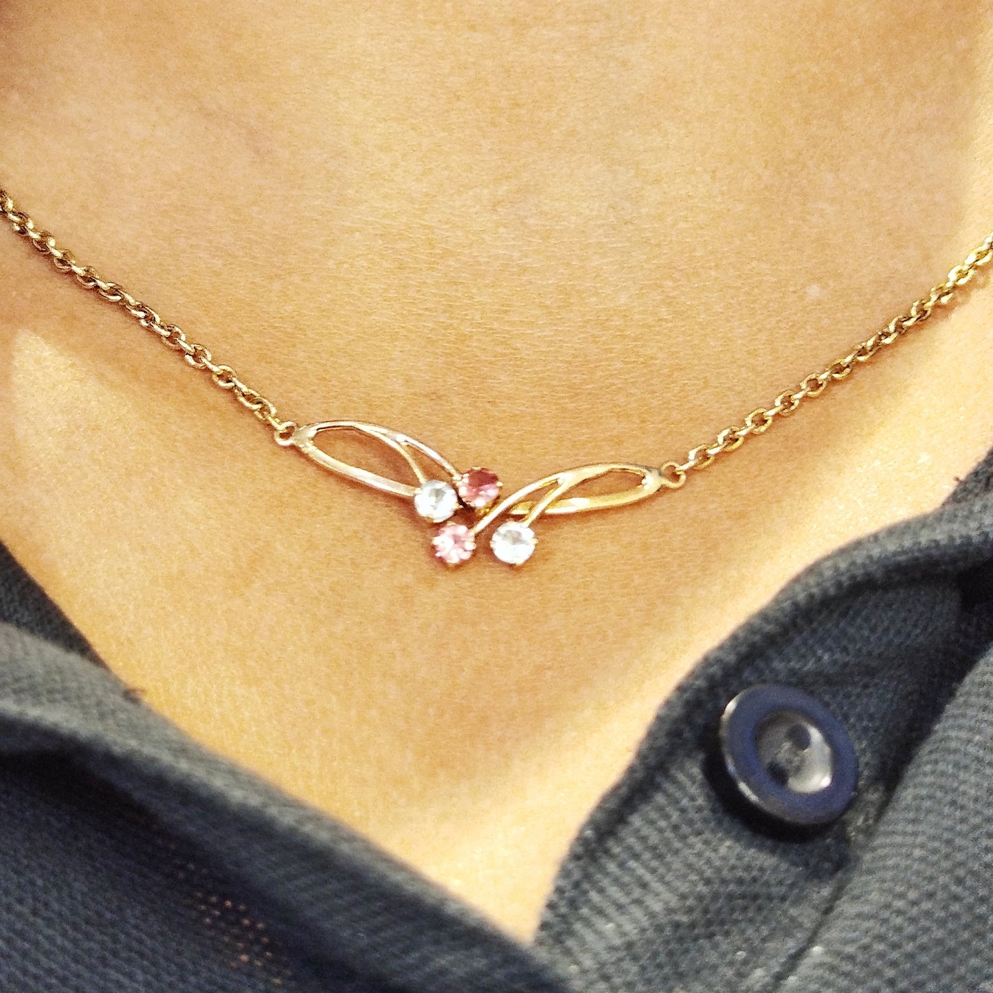 Collier Princesse en Or Jaune 18K 6.45 Grs