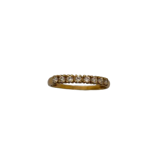 Alliance en or jaune 18K Taille-54