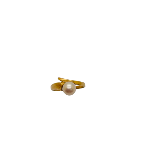 Bague en or jaune 18K Taille-51