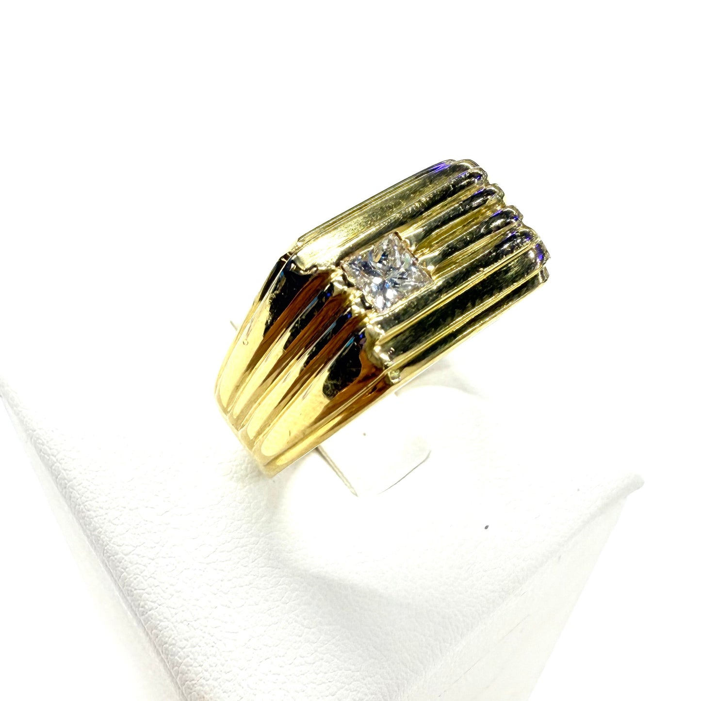Bague Chevalière en Or Jaune Taille-65