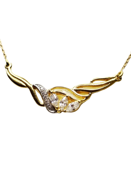 Collier Princesse en Or Jaune 18K 3.44 Grs