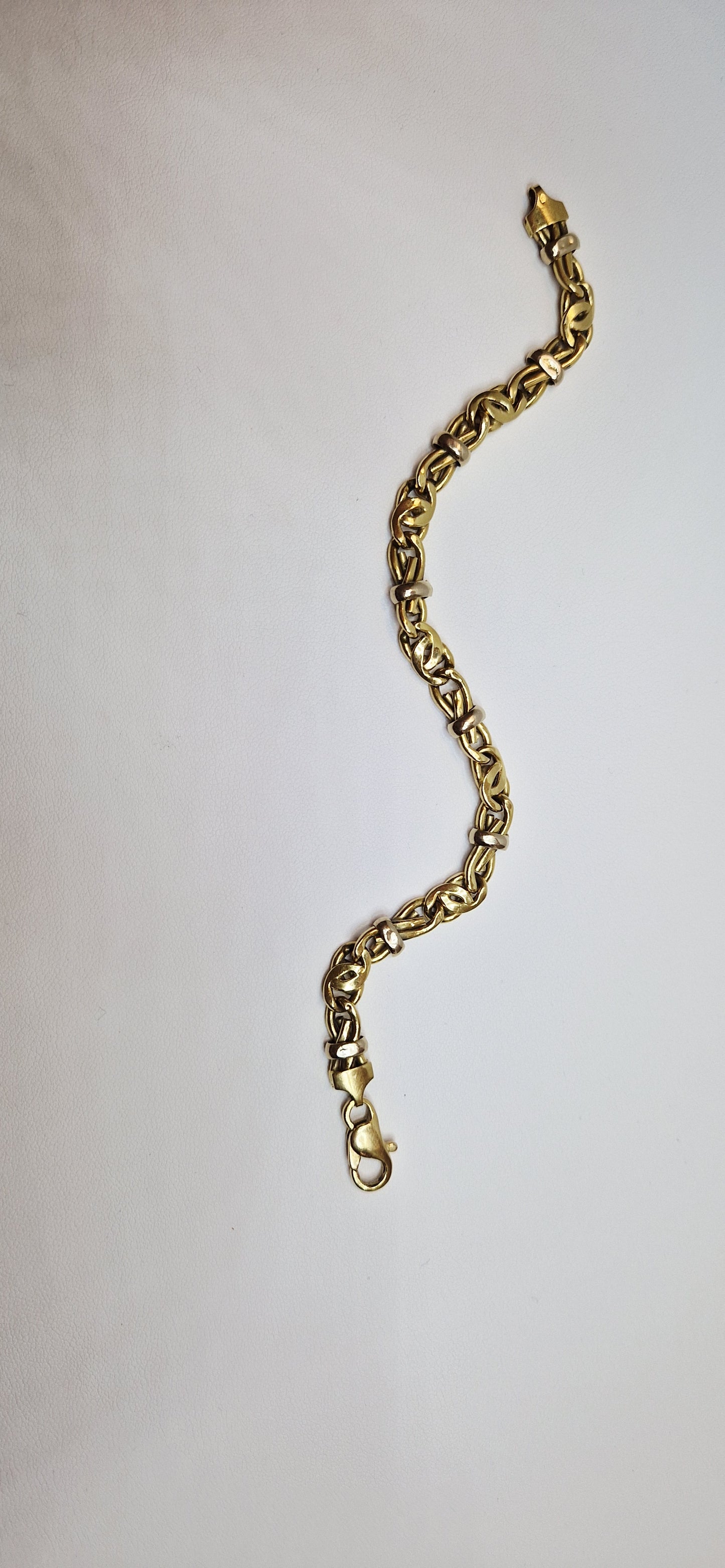 Bracelet Maillon Royale en Or Jaune 18K 11.60 Grs