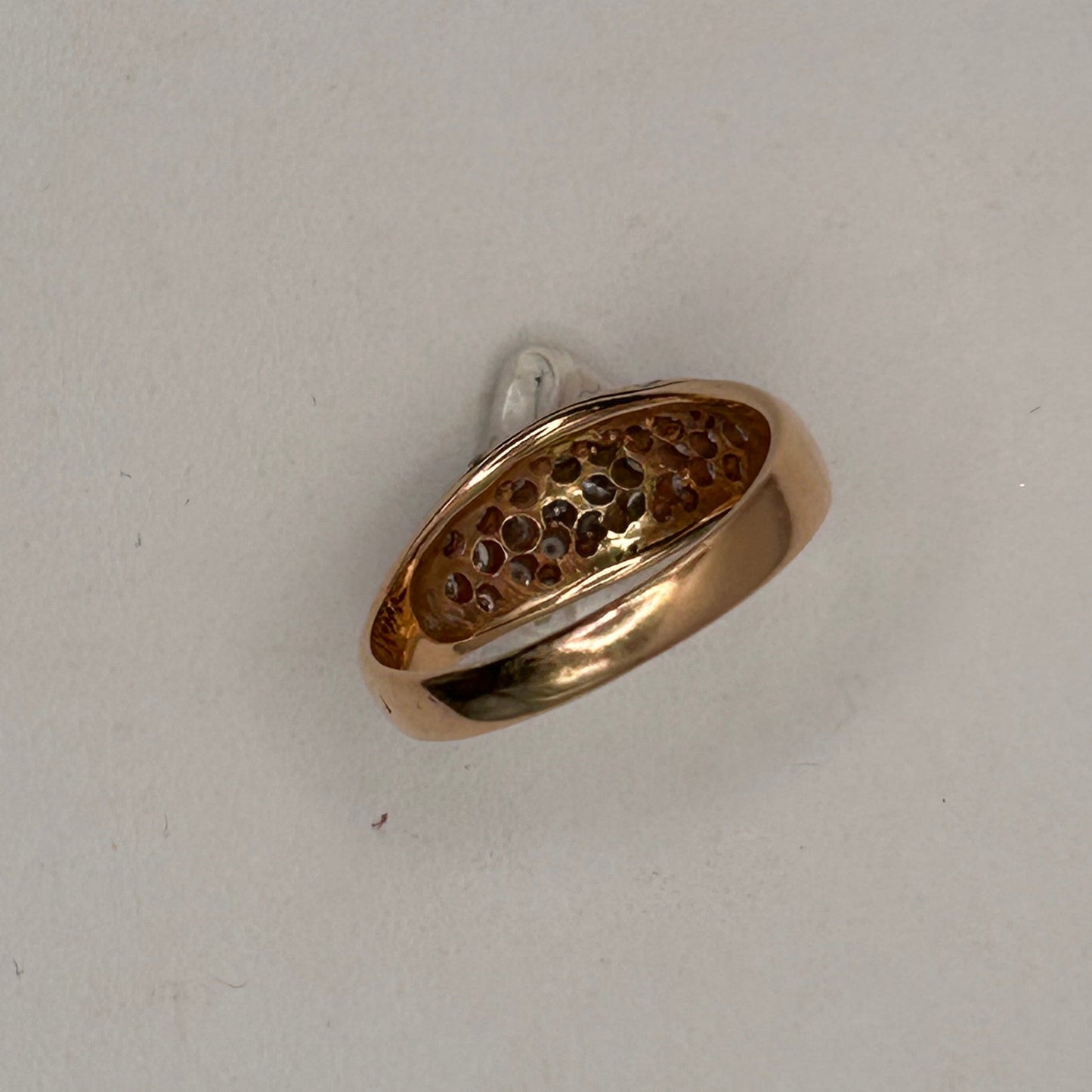 Bague en or blanc 18K Taille-62