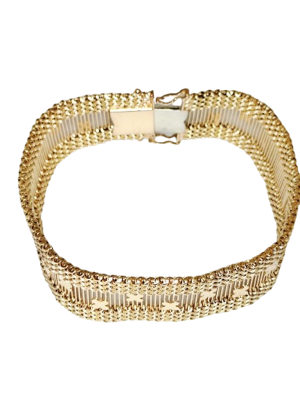 Bracelet Jonc Or Jaune 18K 54.17 Grs