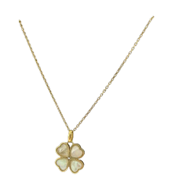 Collier Trèfle Or Jaune 18K 6.18 Grs