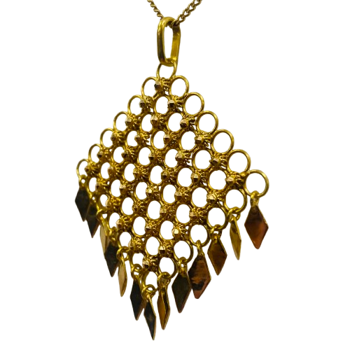 Pendentif Symbole en Or Jaune 18 Carats – 7,14 Grs