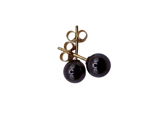 Boucles d'oreilles en or jaune 18 carats 1.72 Grs
