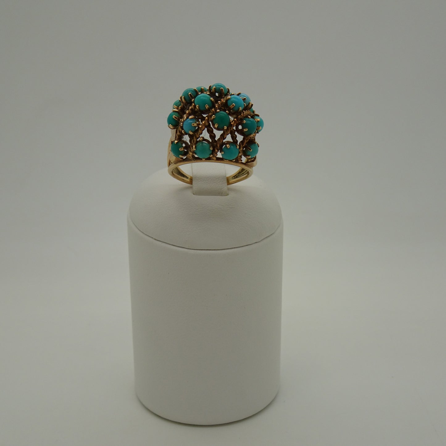 Bague en or jaune 18K Taille-55