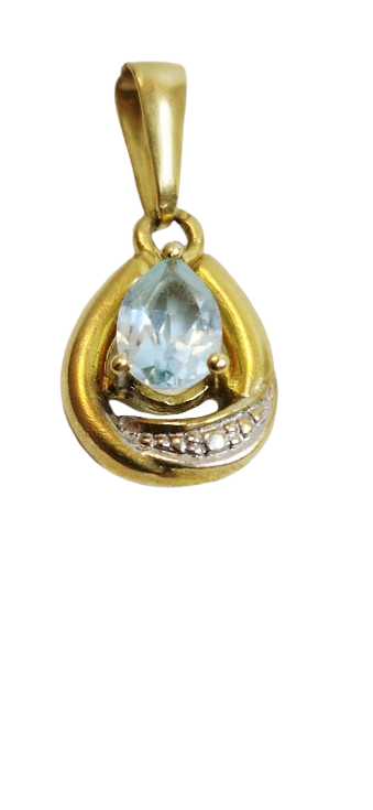 Pendentif Médaille en Or Jaune 18K 0.99 Grs
