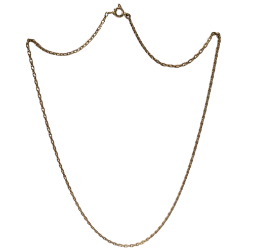 Collier Princesse Or Jaune 18K Lg 50cm