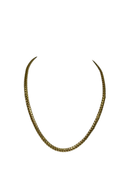 Collier Ras du Cou en Or Jaune 18K 19.30 Grs