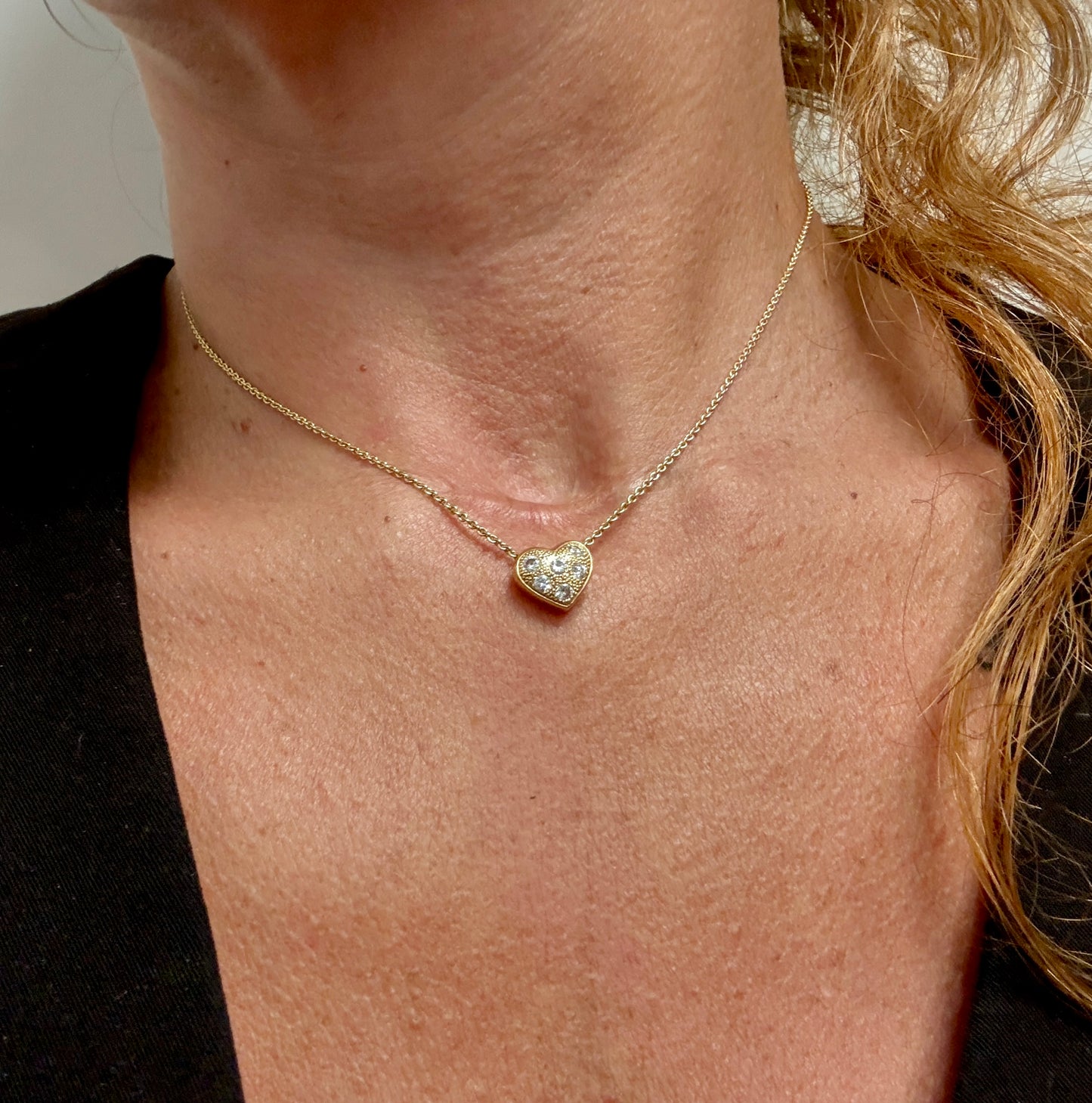 Collier Princesse en Or Jaune 18k  5.72 Grs