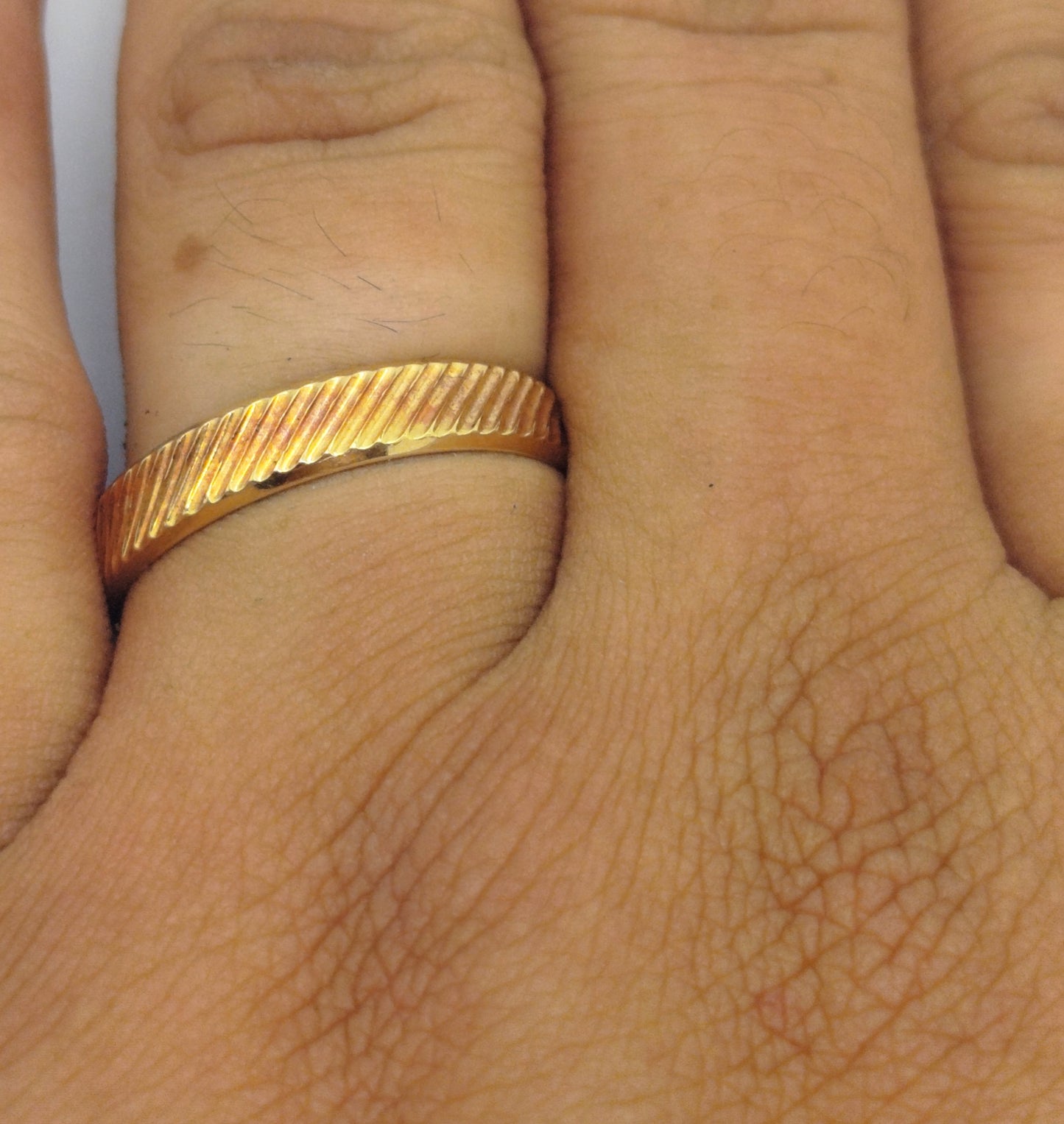 Alliance en Or Jaune 18k 4.41 Grs - Taille 62