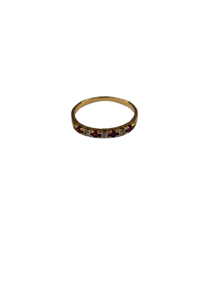 Bagues en Or Jaune 18K Taille-55
