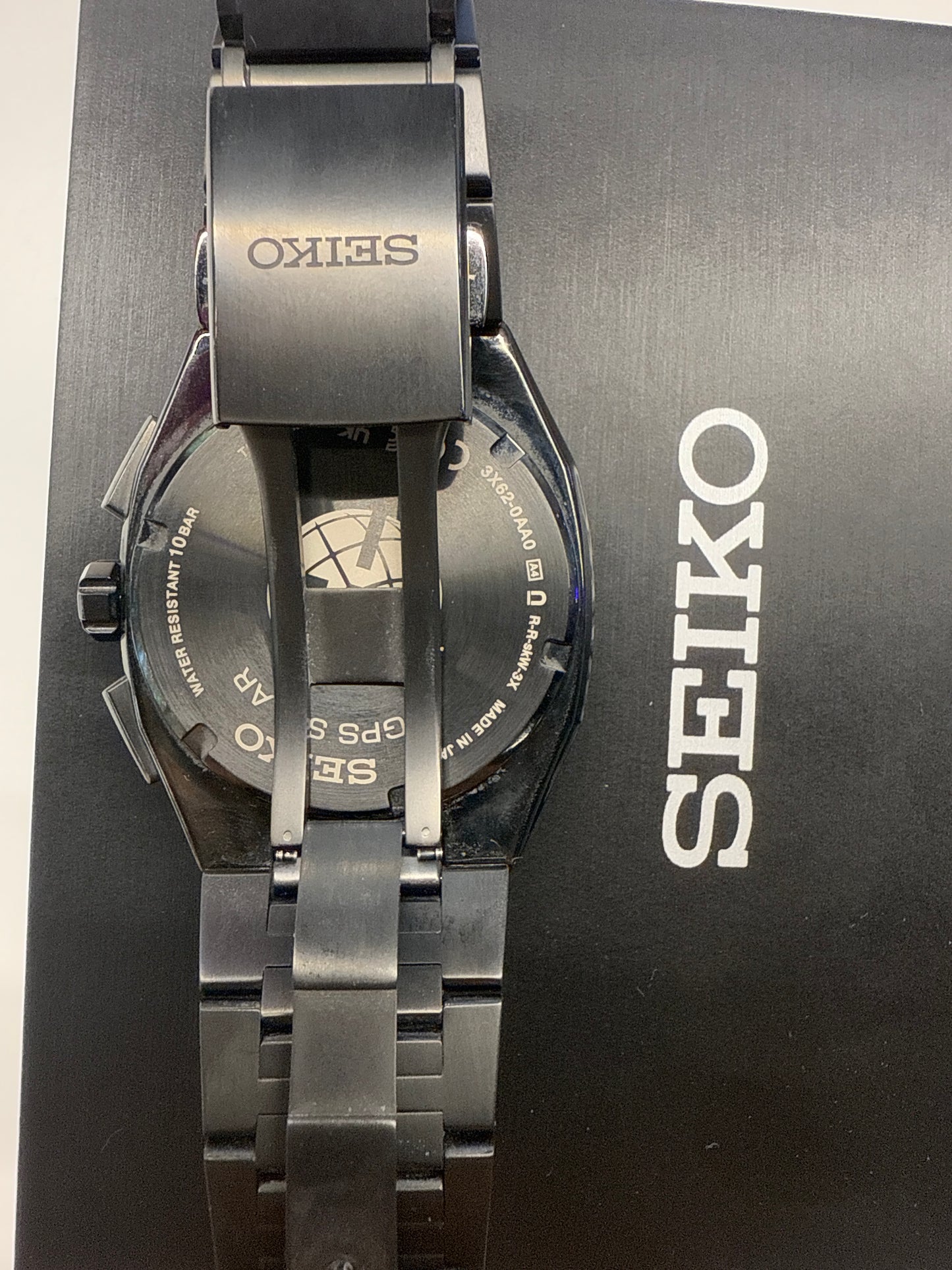 Montre Seiko Astron Solar GPS Titane Carboné