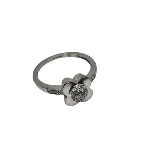 Bague en Or Blanc et Diamants Taille -52