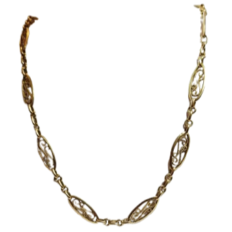 Collier Sautoir en Or Jaune 18K 39.64 Grs