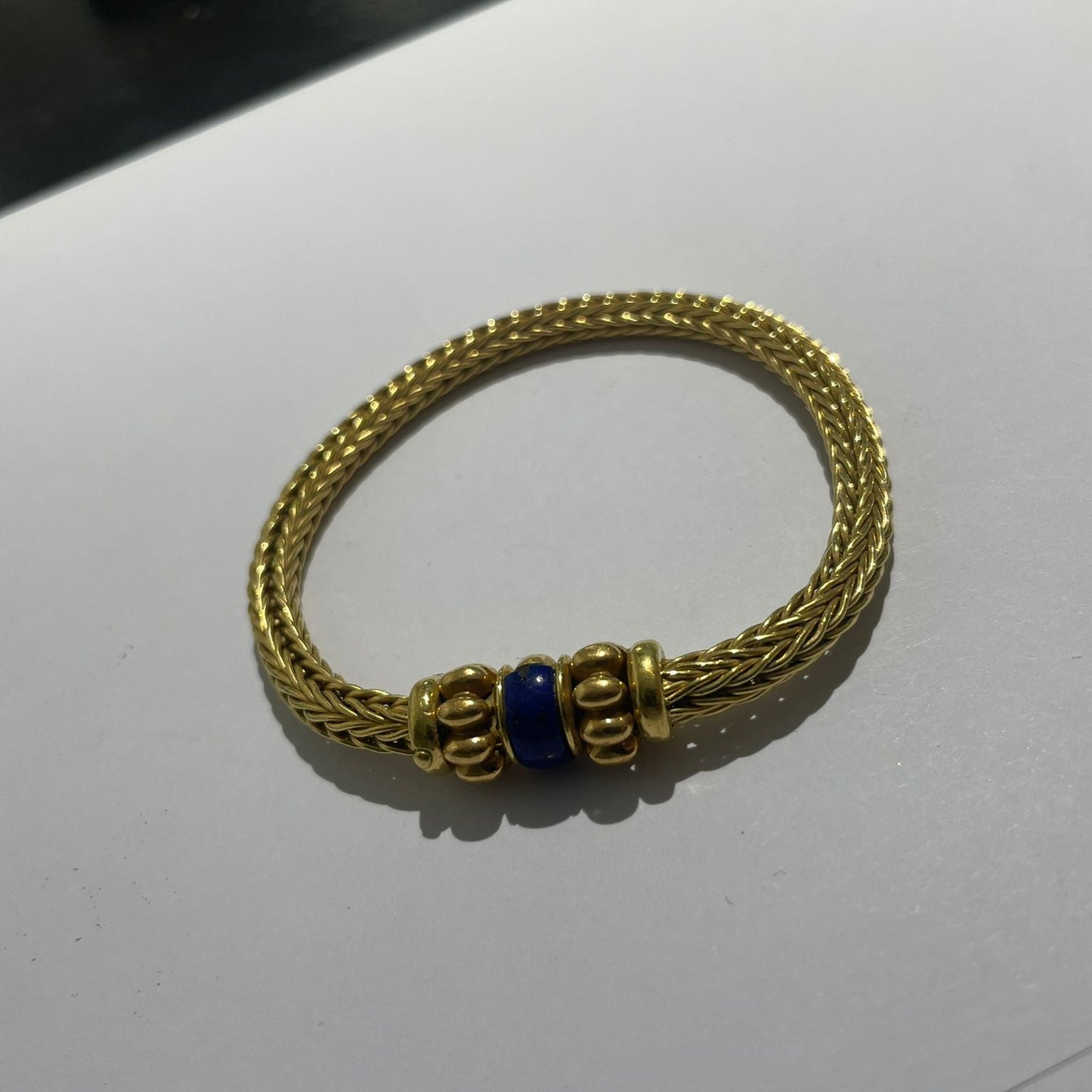 Bracelet en or jaune 18K 40.73 Grs