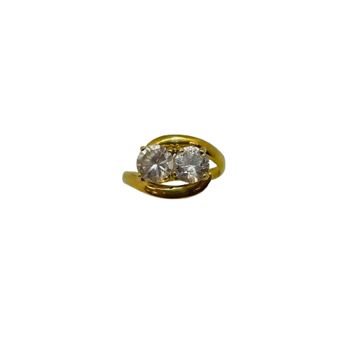 Bague en Or Jaune 18K Taille-52