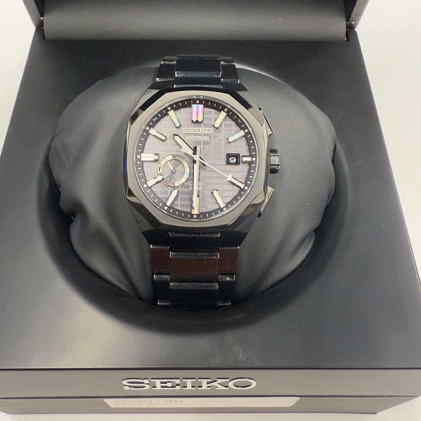 Montre Seiko Astron Solar GPS Titane Carboné