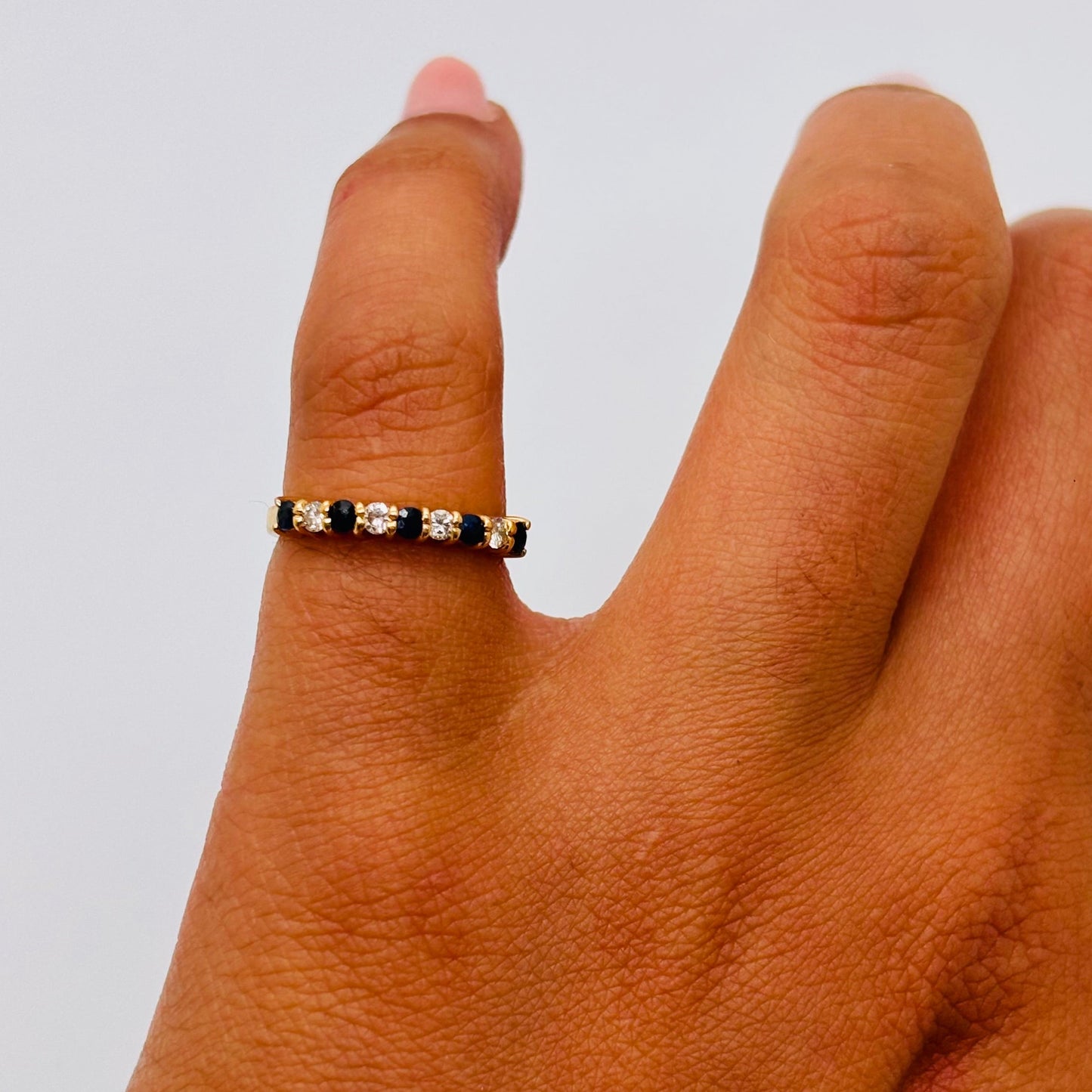 Bague en Or Jaune 18K Taille-46