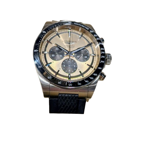 Montre Longines Conquest Chronograph, L3.835.4.32.9 - 2024 Très Bon Etat