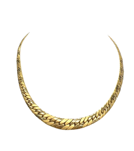 Collier Ras du Cou Or Jaune 18k 13.04 Grs