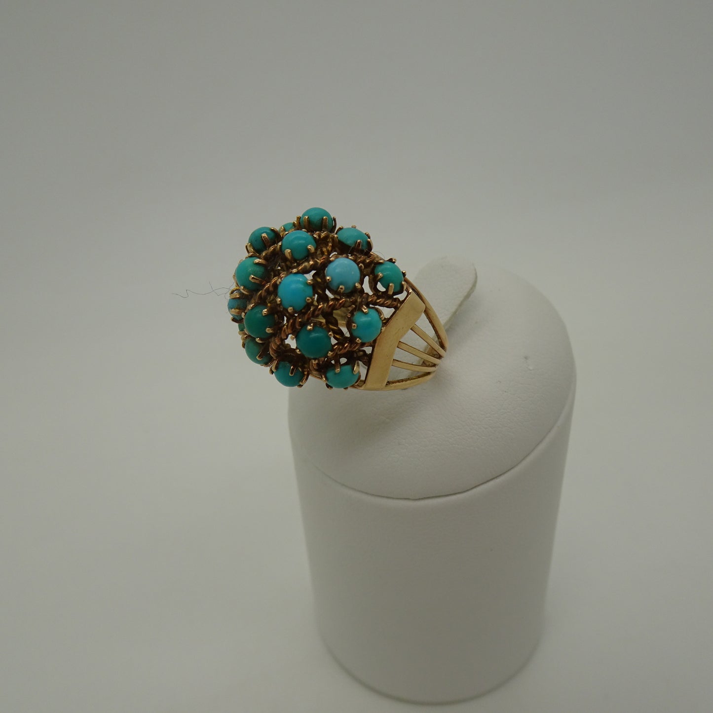 Bague en or jaune 18K Taille-55