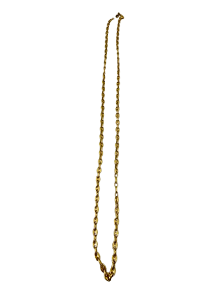 Collier longue chaine or jaune 18K 29.21 Grs