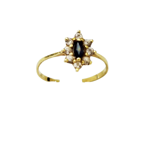 Bague en Or Jaune 18K Taille-58