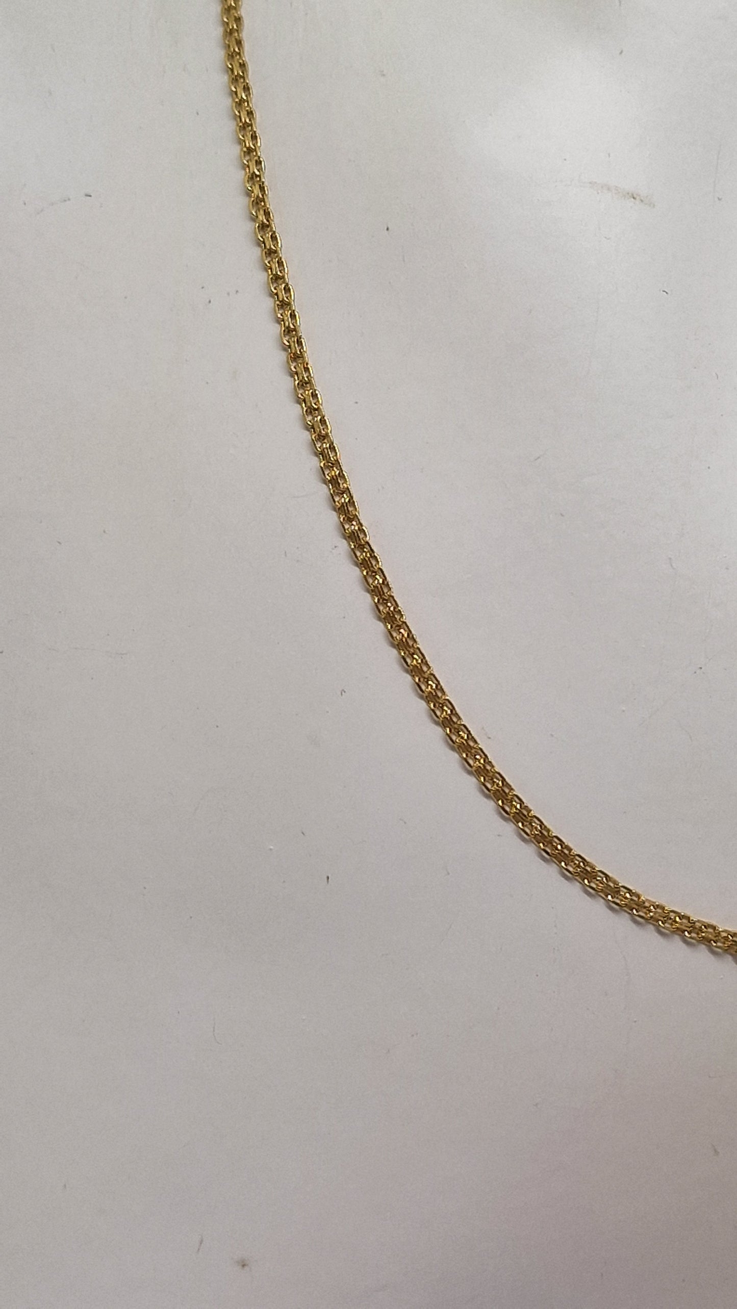 Collier Princesse en Or jaune 18K 3.50 Grs