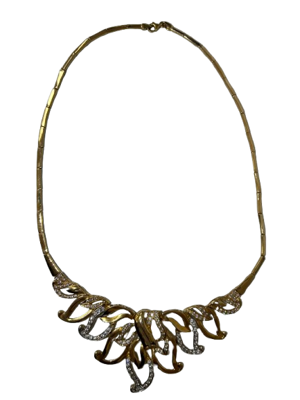 Collier Ras du Cou Or Jaune 18K - 25.34g