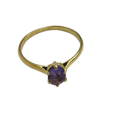 Bague en Or Jaune 18K Taille-54