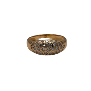 Bague en or blanc 18K Taille-62