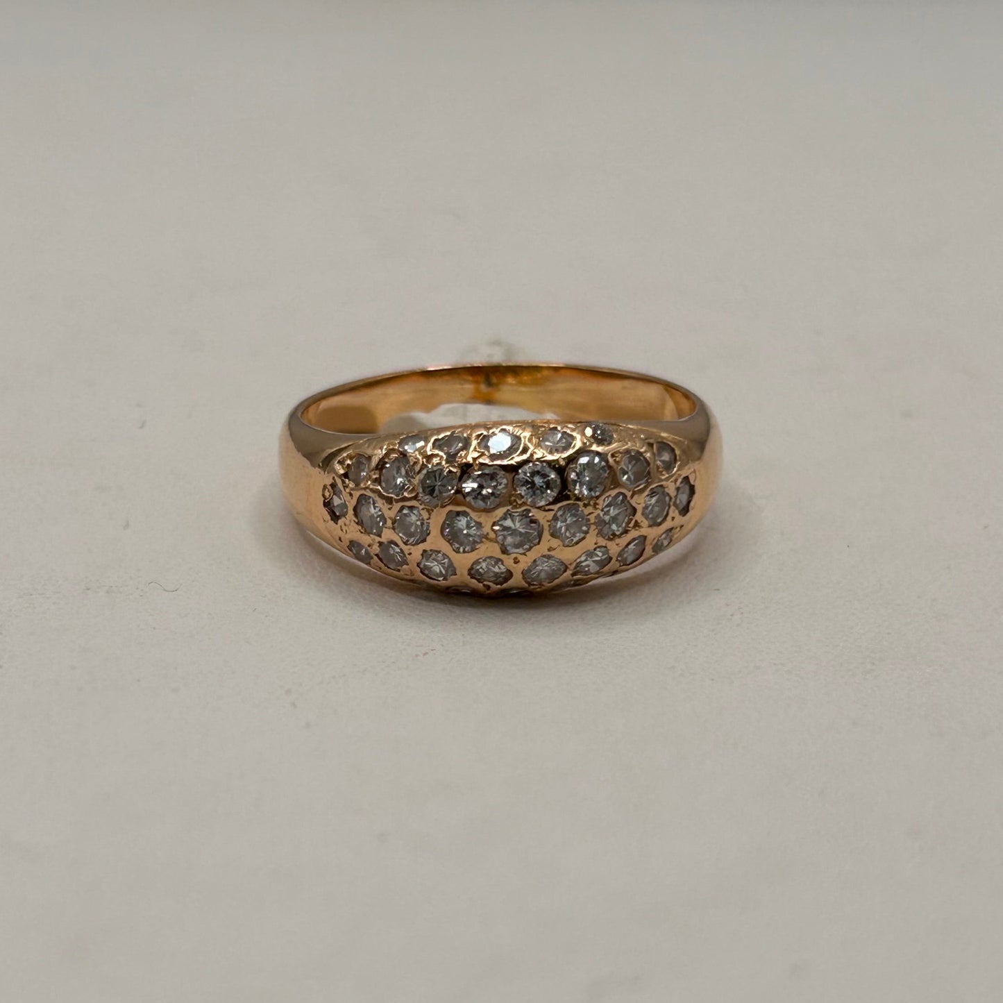 Bague en or blanc 18K Taille-62