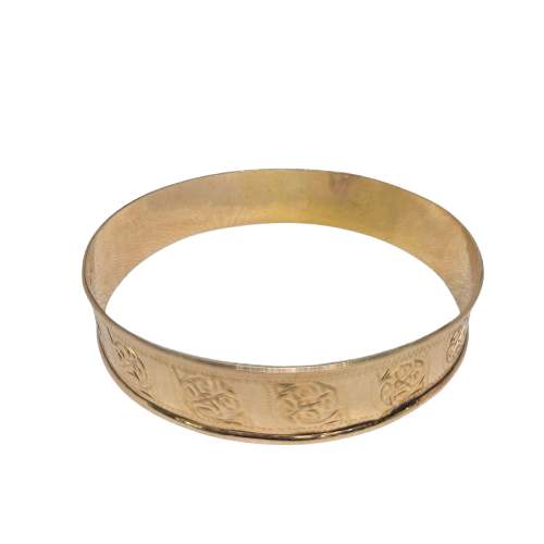 Bracelet Manchette Or Jaune 18K 14.81 Grs