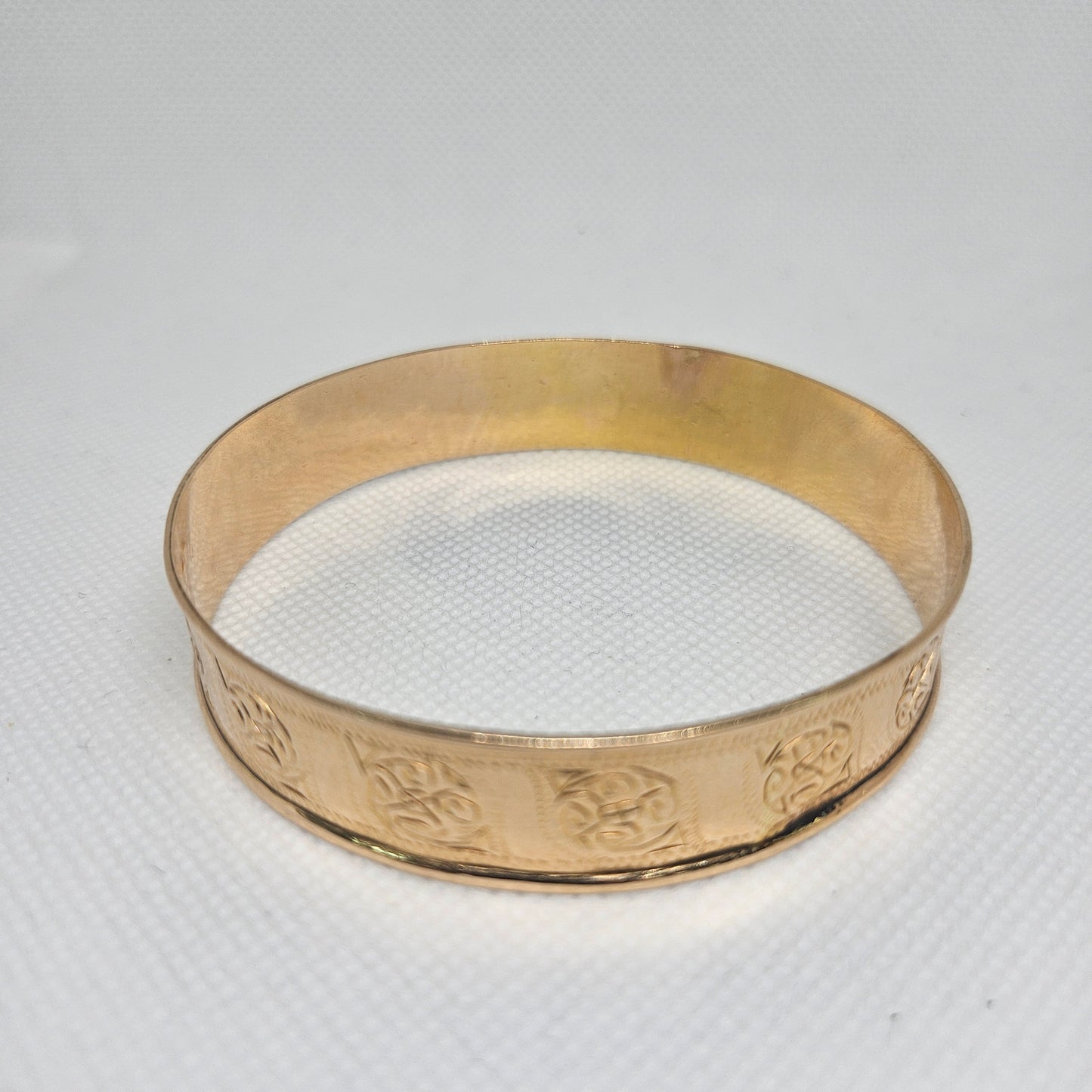 Bracelet Manchette Or Jaune 18K 14.81 Grs