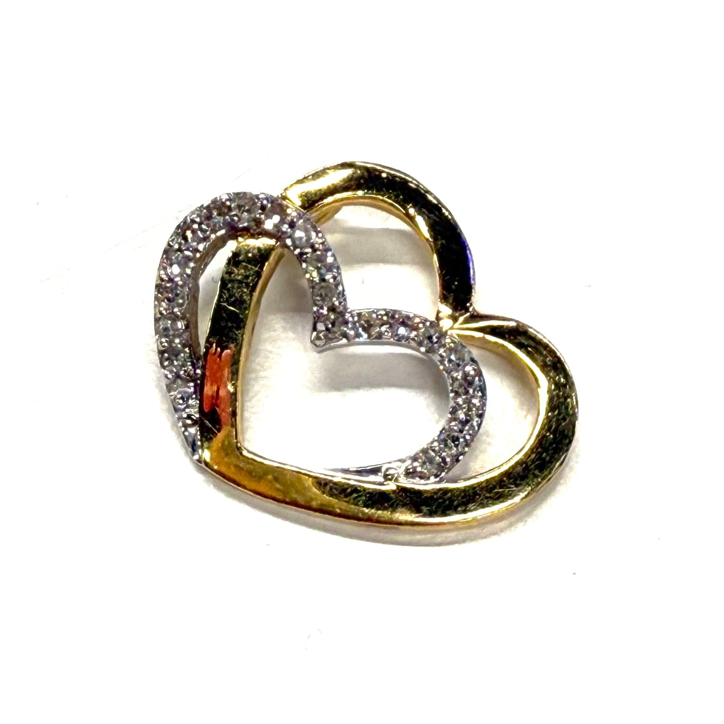 Pendentif en Or 18k avec Diamants - 3,57 Grs