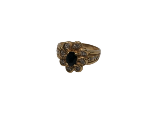 Bague en or jaune 18 Carats Taille - 52